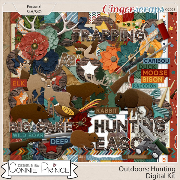 Outdoors: Hunting - Kit by Connie Prince