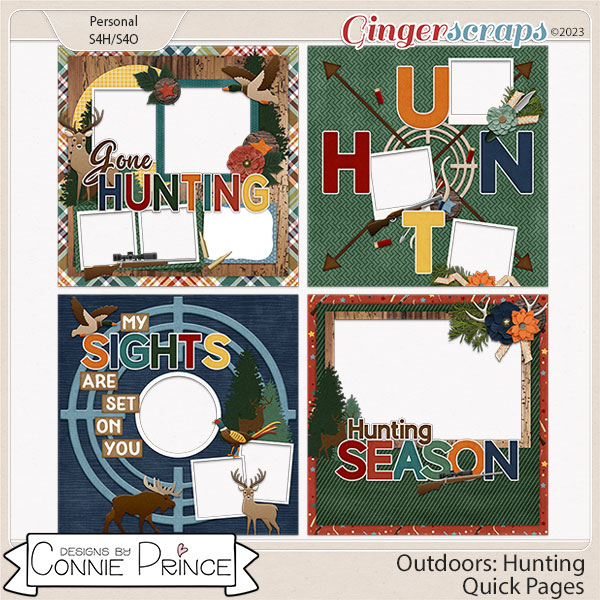 Outdoors: Hunting - Quick Pages by Connie Prince