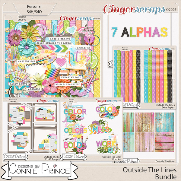 Outside The Lines - Bundle by Connie Prince