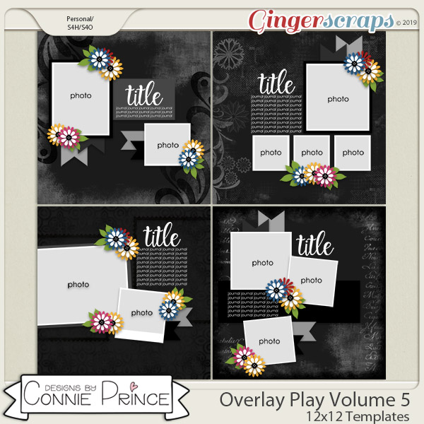 Overlay Play Volume 5 - 12x12 Temps (CU Ok) by Connie Prince