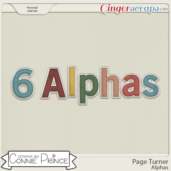 Page Turner  - Alpha Pack AddOn by Connie Prince