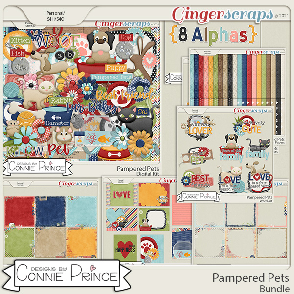 Pampered Pets  - Bundle by Connie Prince