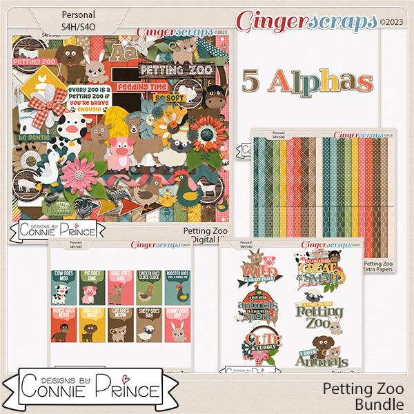 Petting Zoo - Bundle by Connie Prince