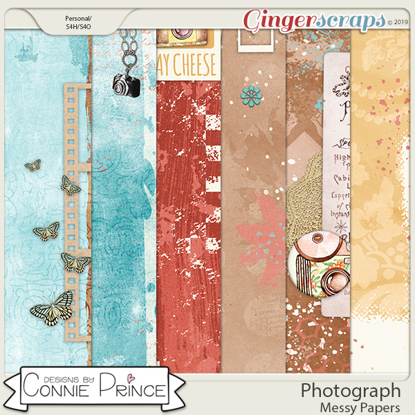 Photograph - Messy Papers by Connie Prince