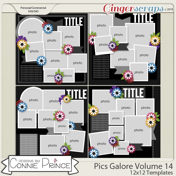 Pics Galore Volume 14 - 12x12 Temps (CU Ok) by Connie Prince