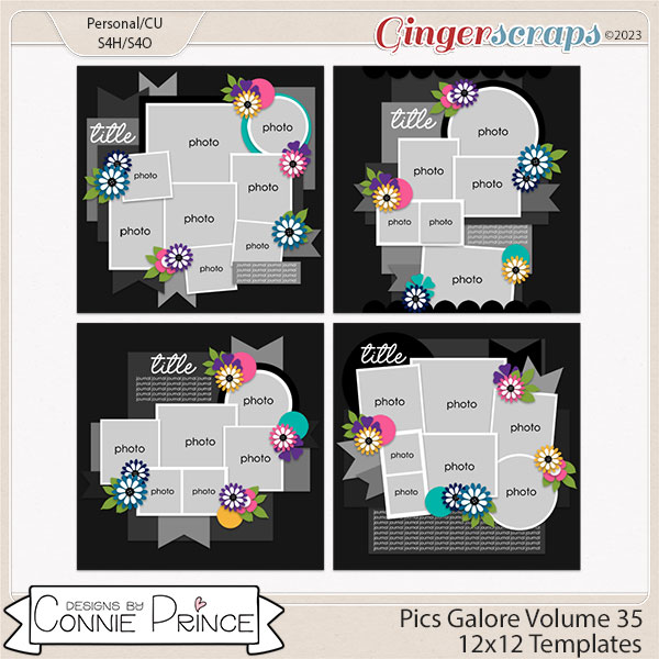 Pics Galore Volume 35  - 12x12 Temps (CU Ok) by Connie Prince