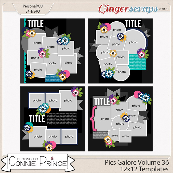 Pics Galore Volume 36  - 12x12 Temps (CU Ok) by Connie Prince