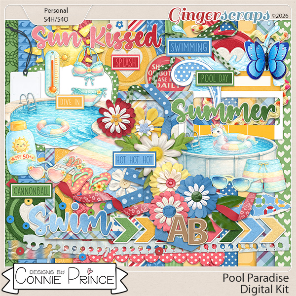 Pool Paradise - Kit by Connie Prince