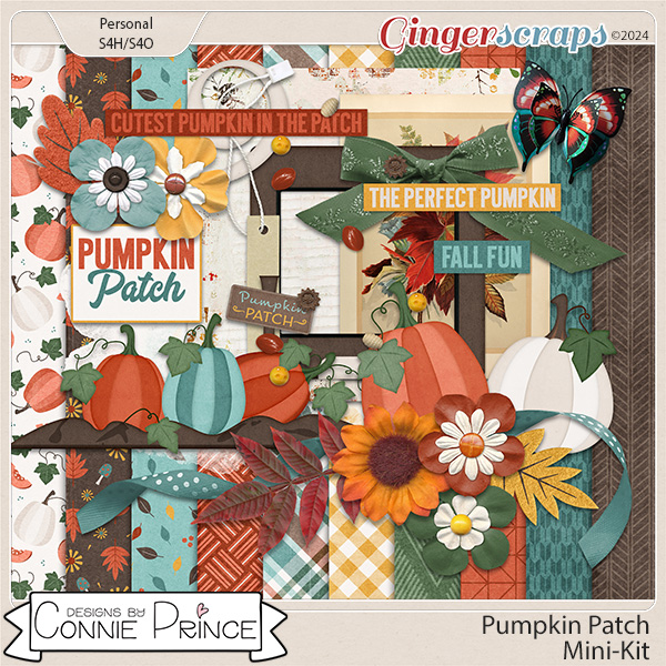 Pumpkin Patch - Mini Kit by Connie Prince