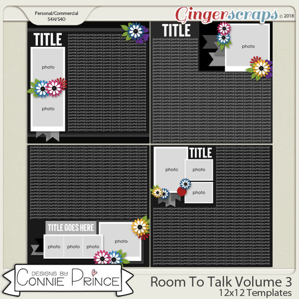 Room To Talk Volume 3 - 12x12 Temps (CU Ok) by Connie Prince