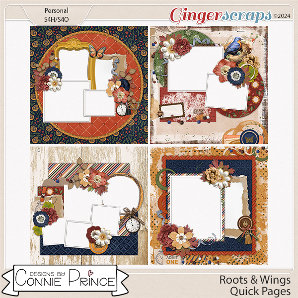Roots & Wings - Quick Pages by Connie Prince