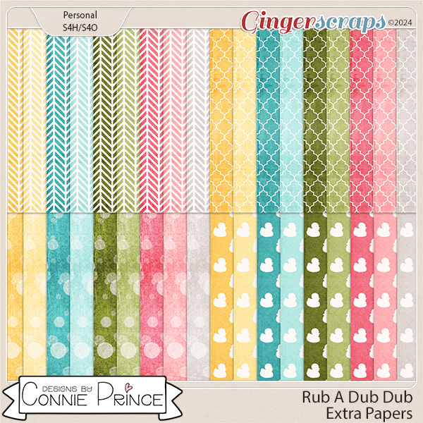 Rub A Dub Dub - Extra Papers by Connie Prince