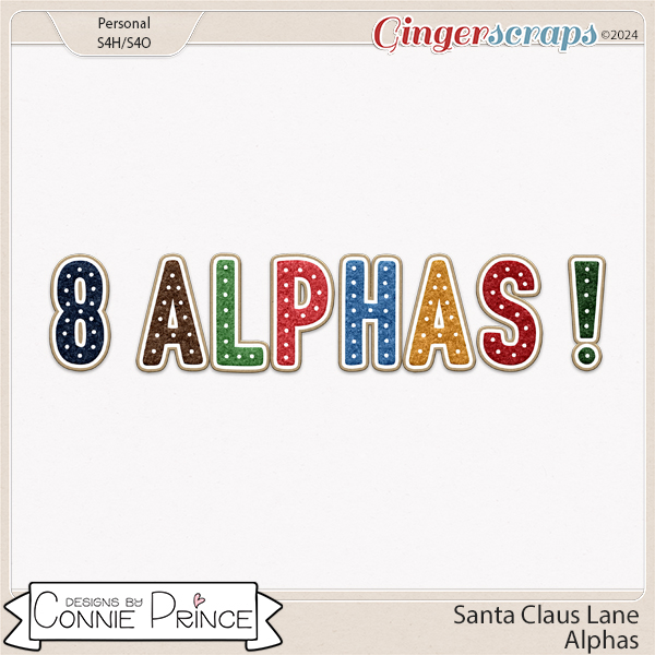 Santa Claus Lane - Alpha Pack AddOn by Connie Prince