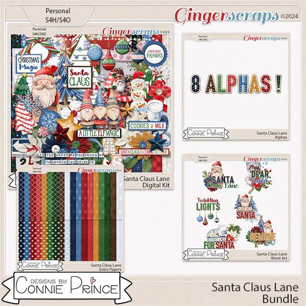 Santa Claus Lane - Bundle by Connie Prince