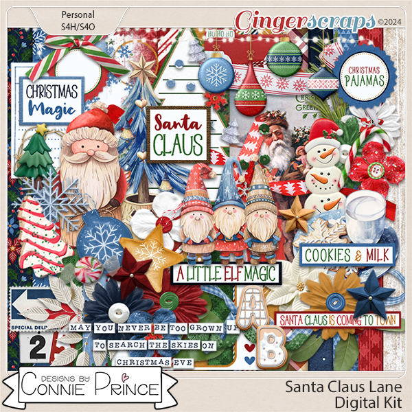 Santa Claus Lane - Kit by Connie Prince