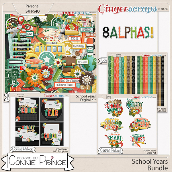 School Years - Bundle by Connie Prince