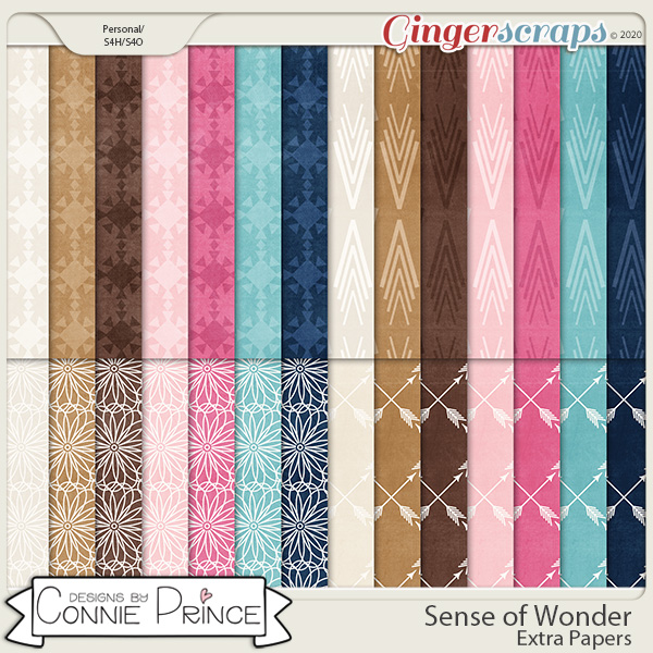 Sense of Wonder - Extra Papers by Connie Prince