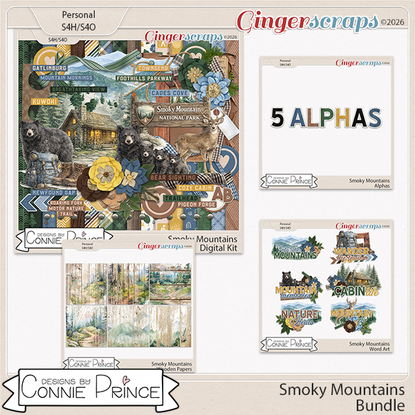 Smoky Mountains - Bundle by Connie Prince