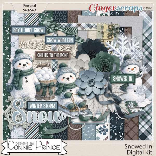 Snowed In - Mini Kit by Connie Prince