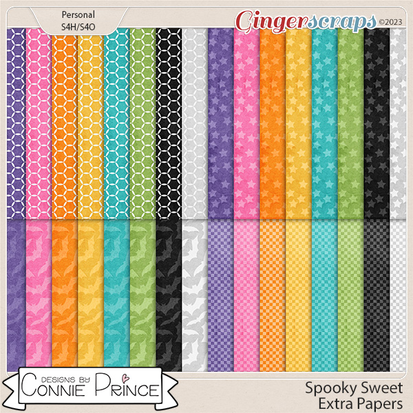 Spooky Sweet - Extra Papers by Connie Prince