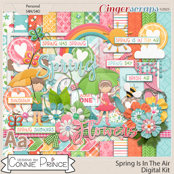 Spring Is In The Air - Kit by Connie Prince
