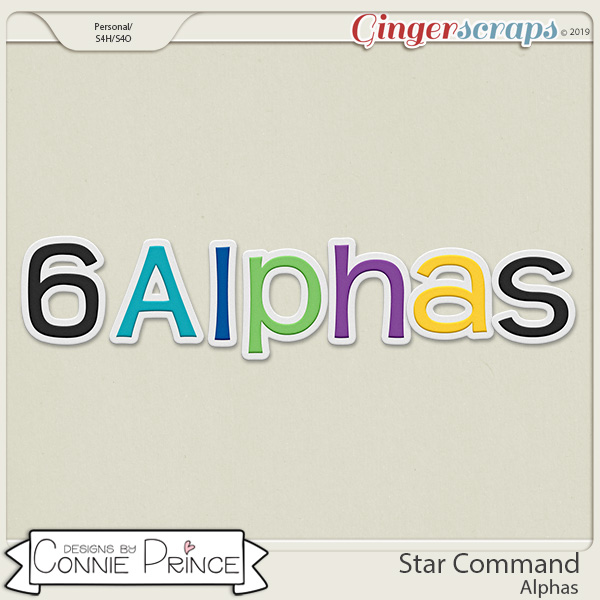 Star Command - Alpha Pack AddOn by Connie Prince