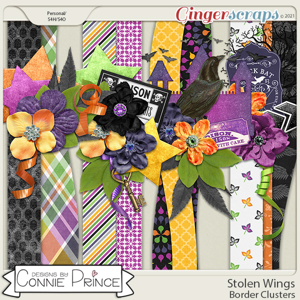 Stolen Wings  - Borders by Connie Prince