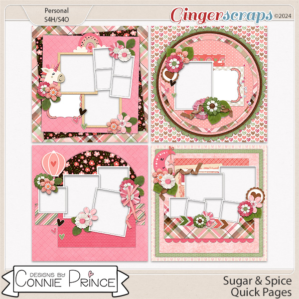 Sugar & Spice - Quick Pages by Connie Prince