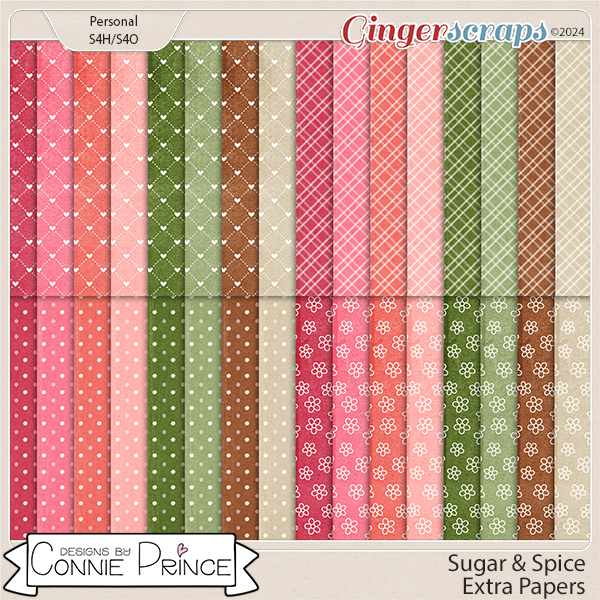 Sugar & Spice - Extra Papers by Connie Prince