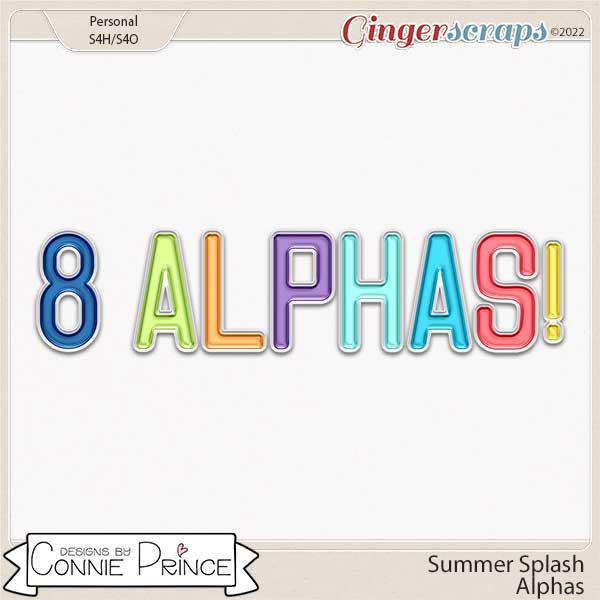 Summer Splash - Alpha Pack AddOn by Connie Prince