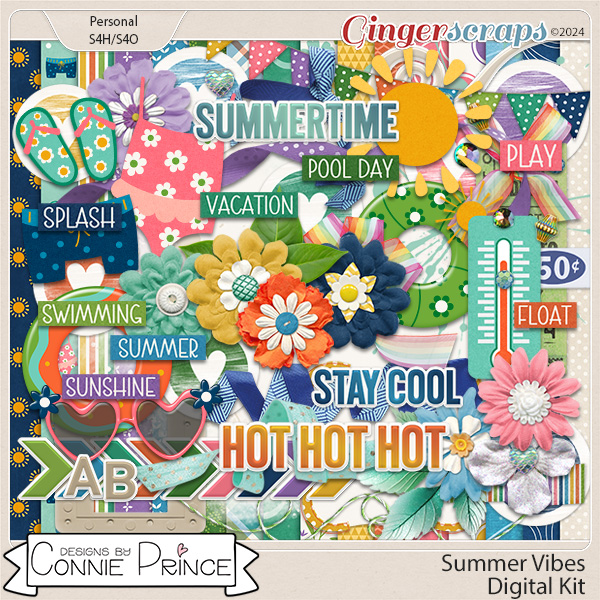 Summer Vibes - Kit by Connie Prince