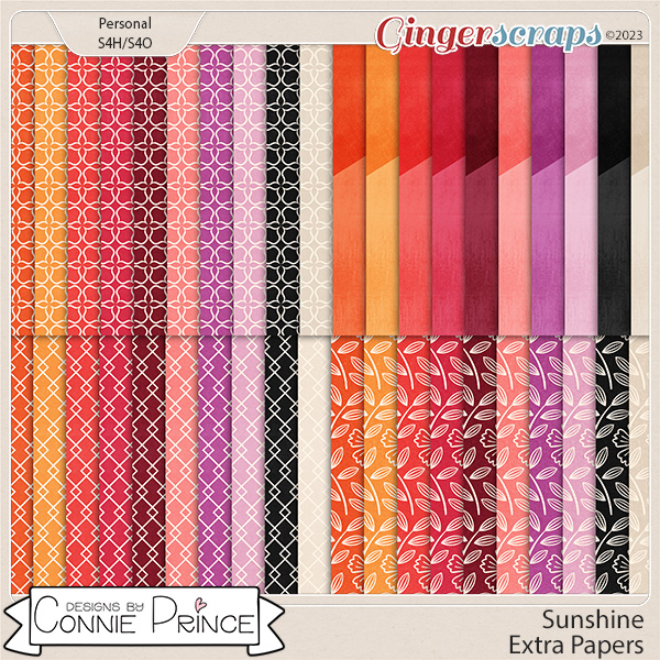 Sunshine - Extra Papers by Connie Prince