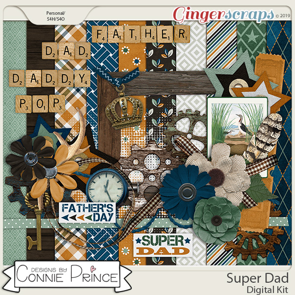 Super Dad - Kit by Connie Prince