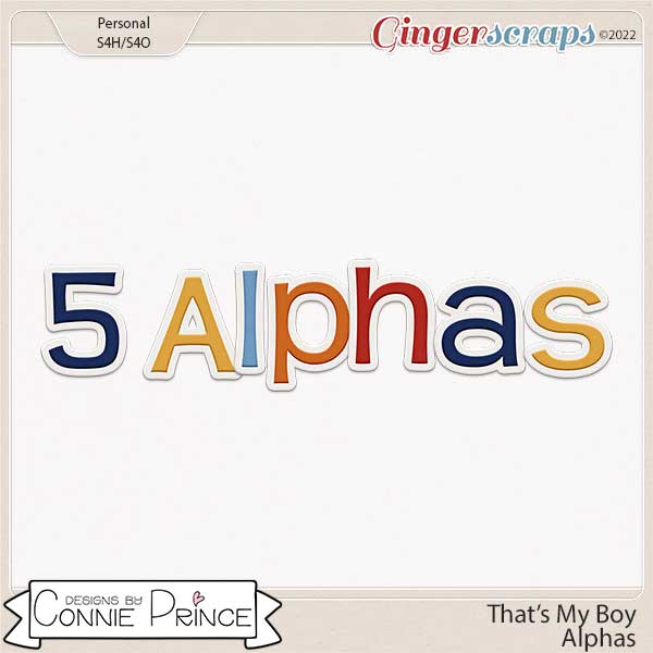 That's My Boy - Alpha Pack AddOn by Connie Prince