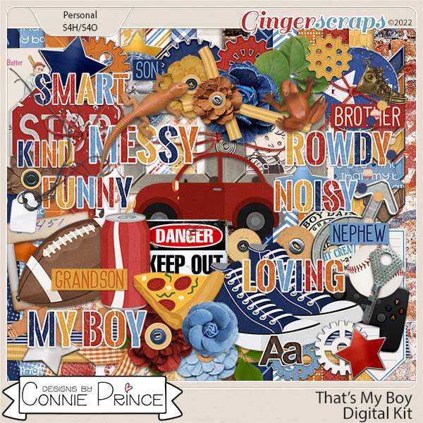 That's My Boy - Kit by Connie Prince