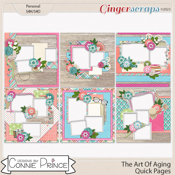 The Art Of Aging - Quick Pages  by Connie Prince