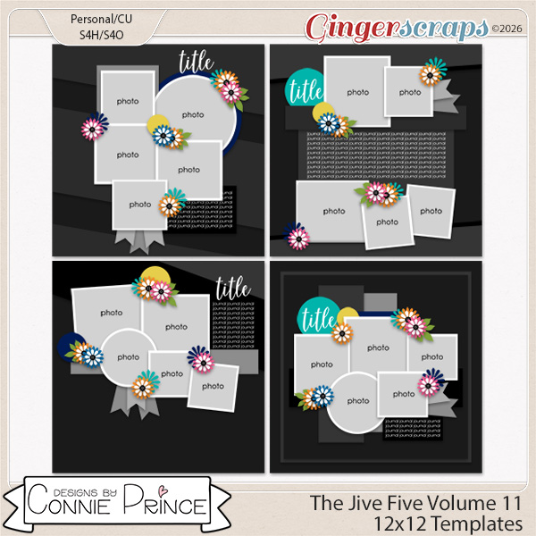The Jive Five Volume 11 - 12x12 Temps (CU Ok) by Connie Prince