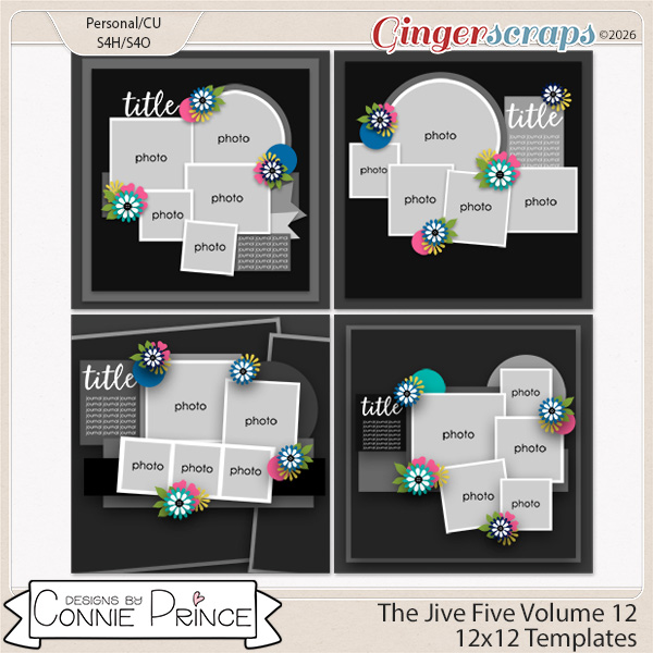 The Jive Five Volume 12 - 12x12 Temps (CU Ok) by Connie Prince