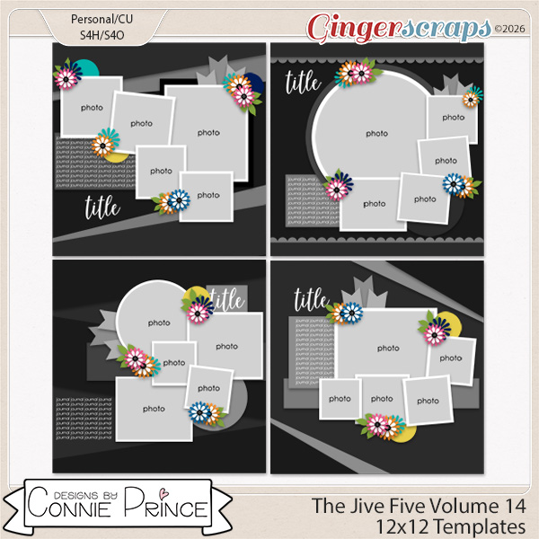 The Jive Five Volume 14 - 12x12 Temps (CU Ok) by Connie Prince