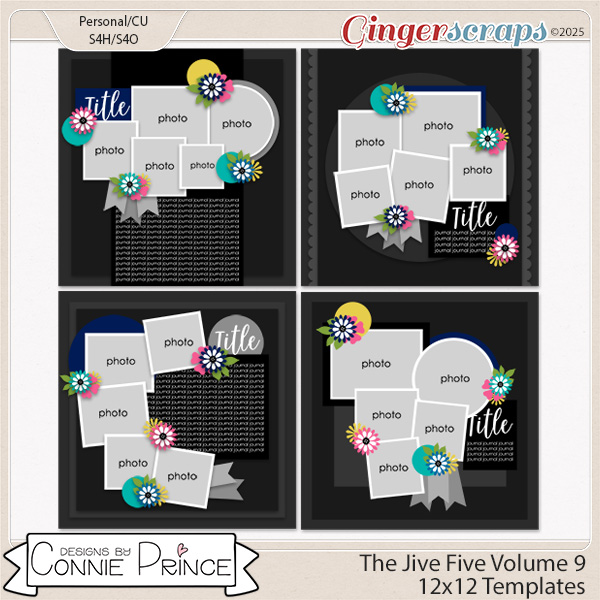 The Jive Five Volume 9 - 12x12 Temps (CU Ok) by Connie Prince