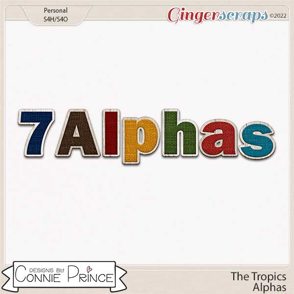 The Tropics - Alpha Pack AddOn by Connie Prince