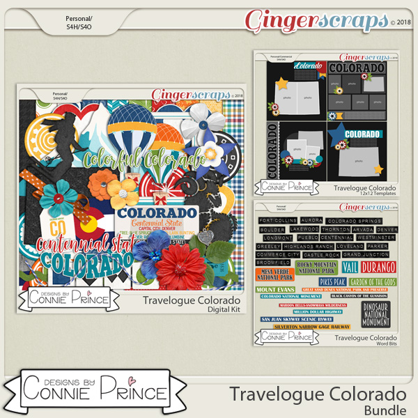 Travelogue Colorado - Bundle Pack by Connie Prince