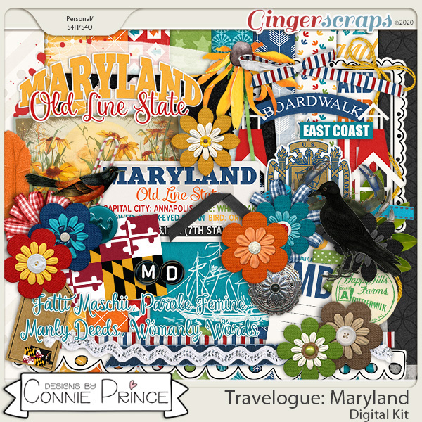 Travelogue Maryland - Kit by Connie Prince