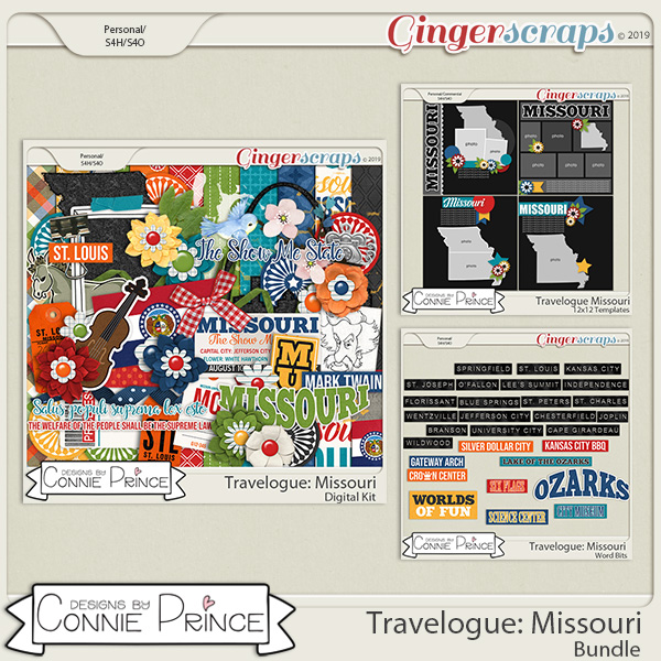 Travelogue Missouri - Bundle Pack by Connie Prince