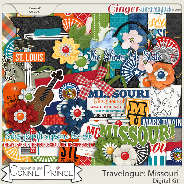 Travelogue Missouri - Kit by Connie Prince