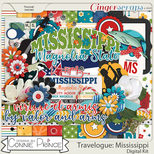 Travelogue Mississippi - Kit by Connie Prince