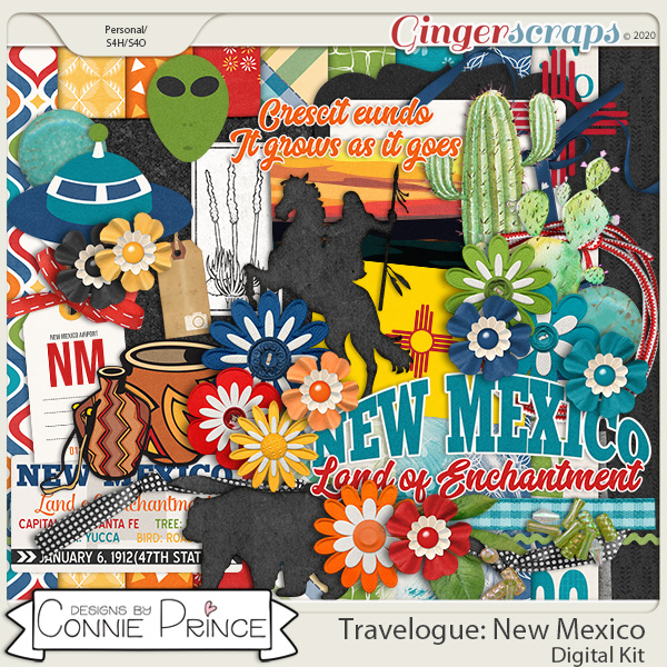 Travelogue New Mexico - Kit by Connie Prince