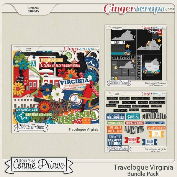 Travelogue Virginia - Bundle Pack