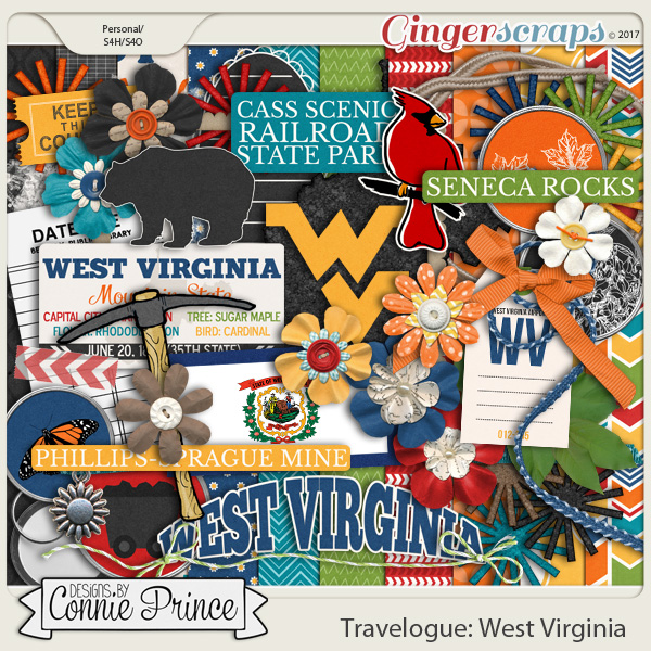 Travelogue West Virginia - Kit