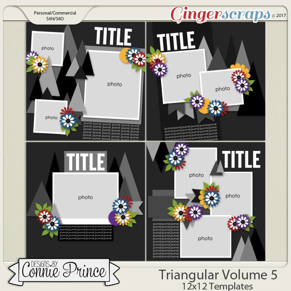 Triangular Volume 5 - 12x12 Temps (CU Ok) by Connie Prince